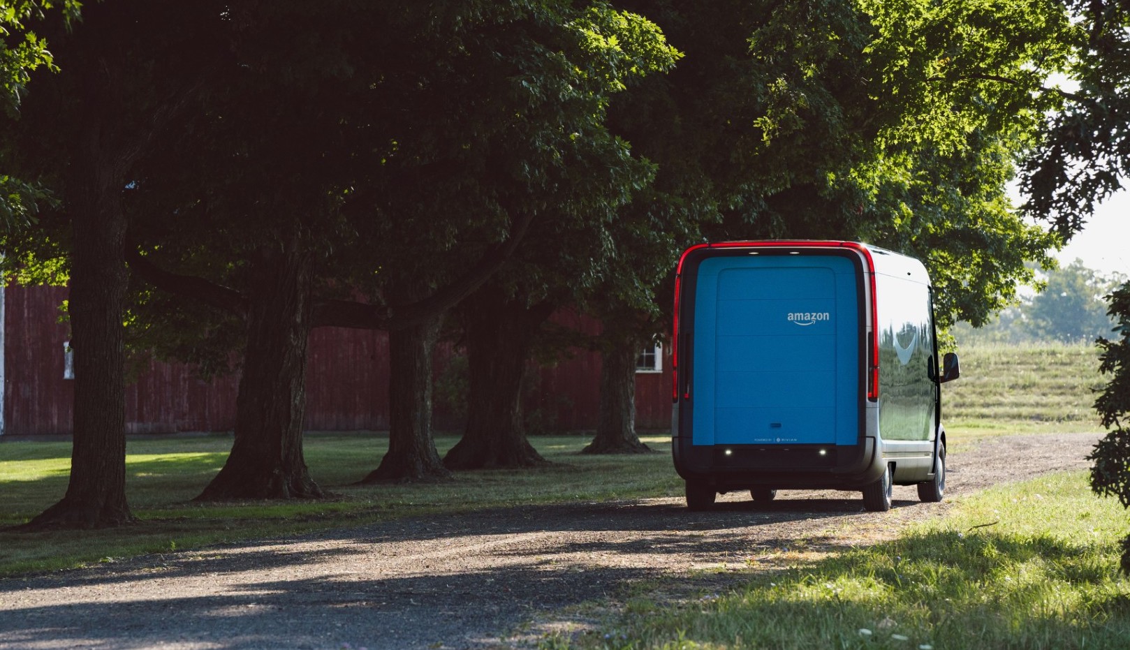 Amazon Rivian custom electric van backend