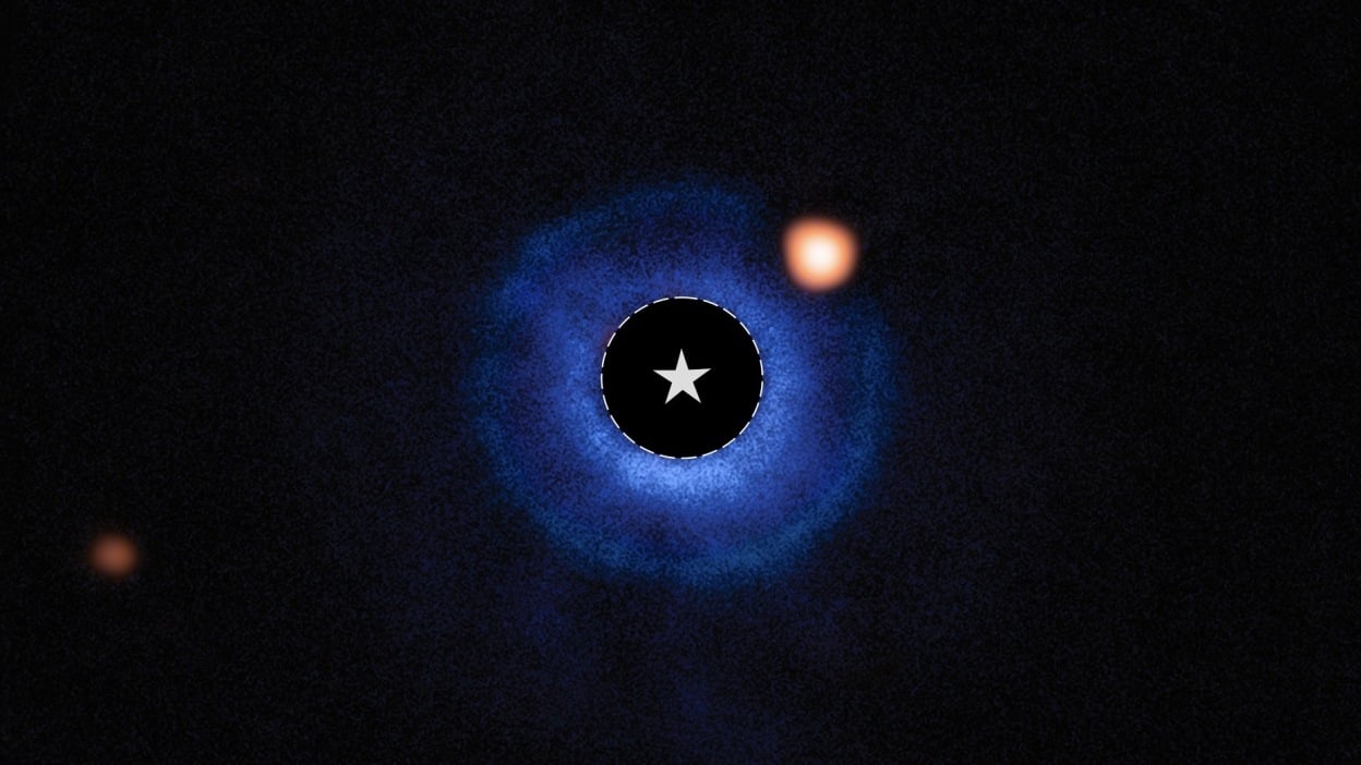 Webb Discovers Hidden Planet in Famous