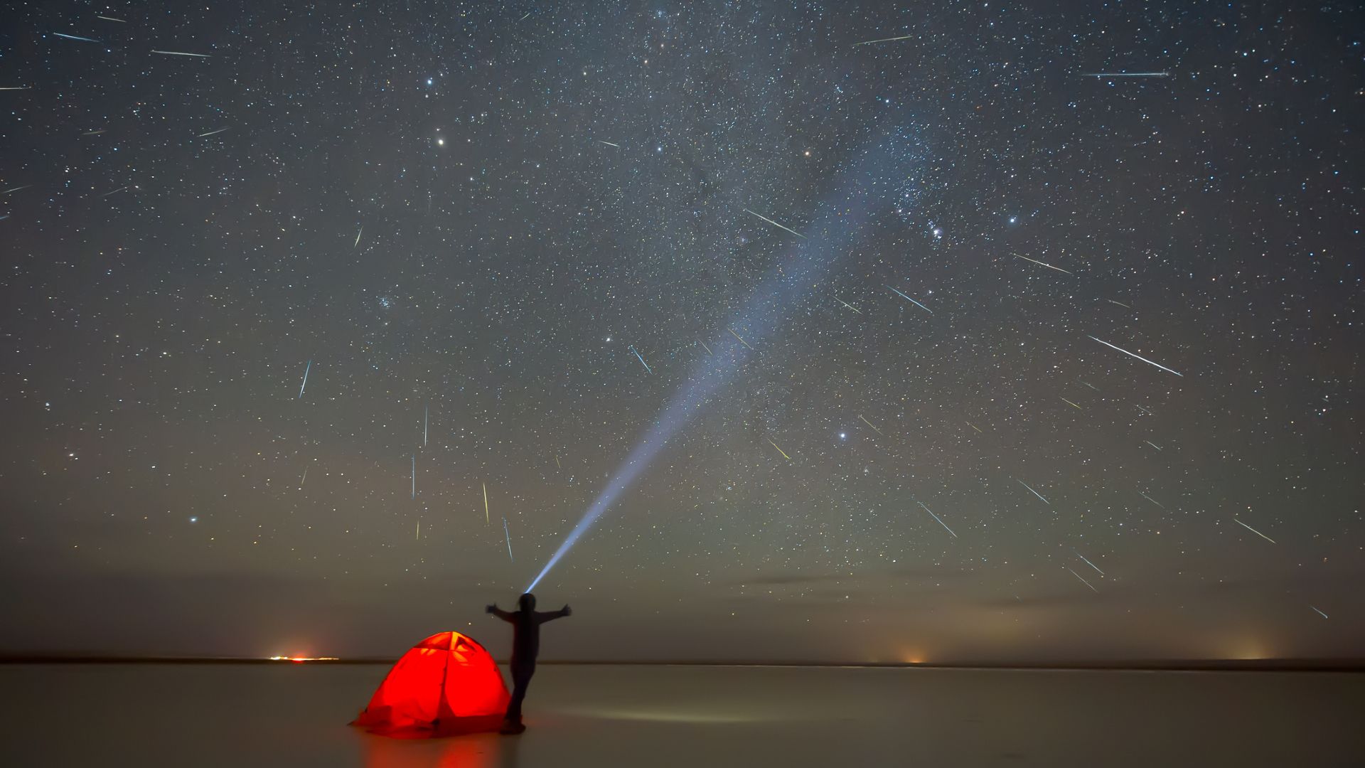 direction is the meteor shower tonight