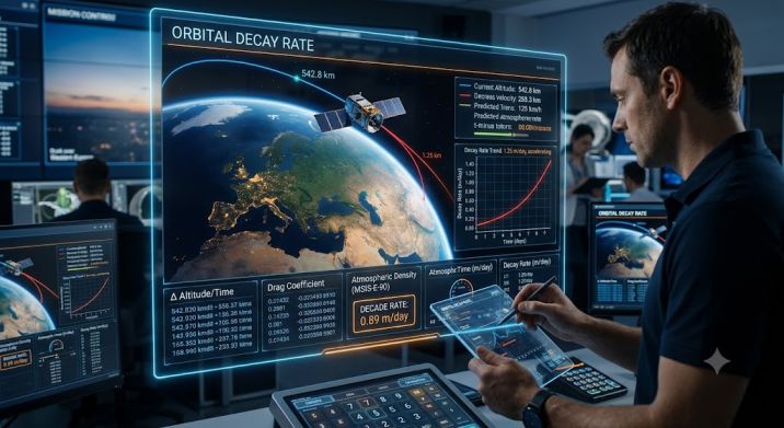 Orbital decay calculator