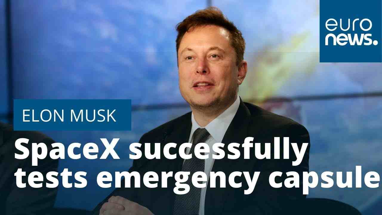 Elon Musk's SpaceX successfully tests emergency capsule for astronauts