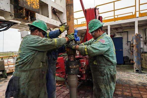 Oil jumps more than 3% at high as Street eyes deeper production cuts, new coronavirus cases slow