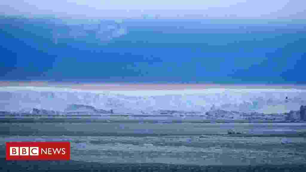 Antarctica's big new iceberg: Up close with B49