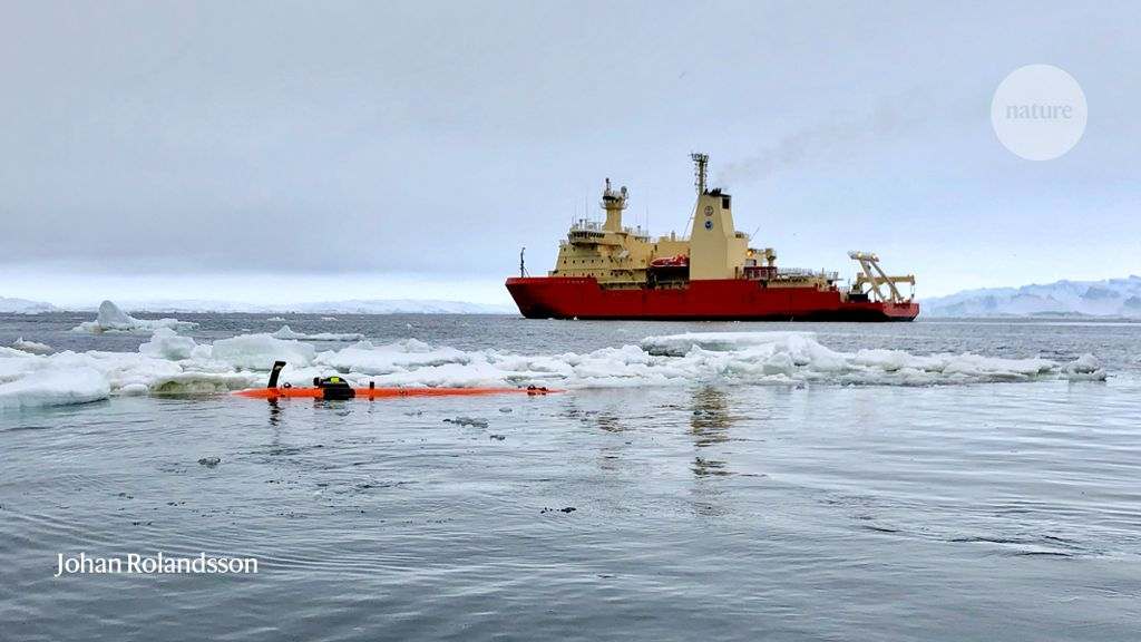 First look under imperiled Antarctic glacier finds warm water coming from all directions