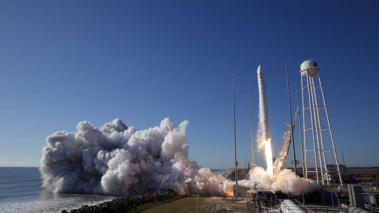 Northrop Grumman Antares and Cygnus Launch to the International Space Station