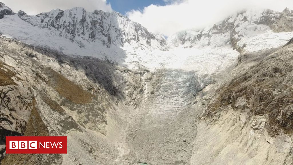 Edinburgh University researchers use drones to map retreating Andes glaciers