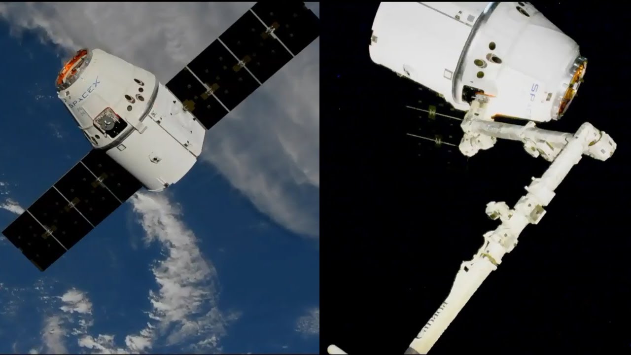SpaceX CRS-20 Dragon capture