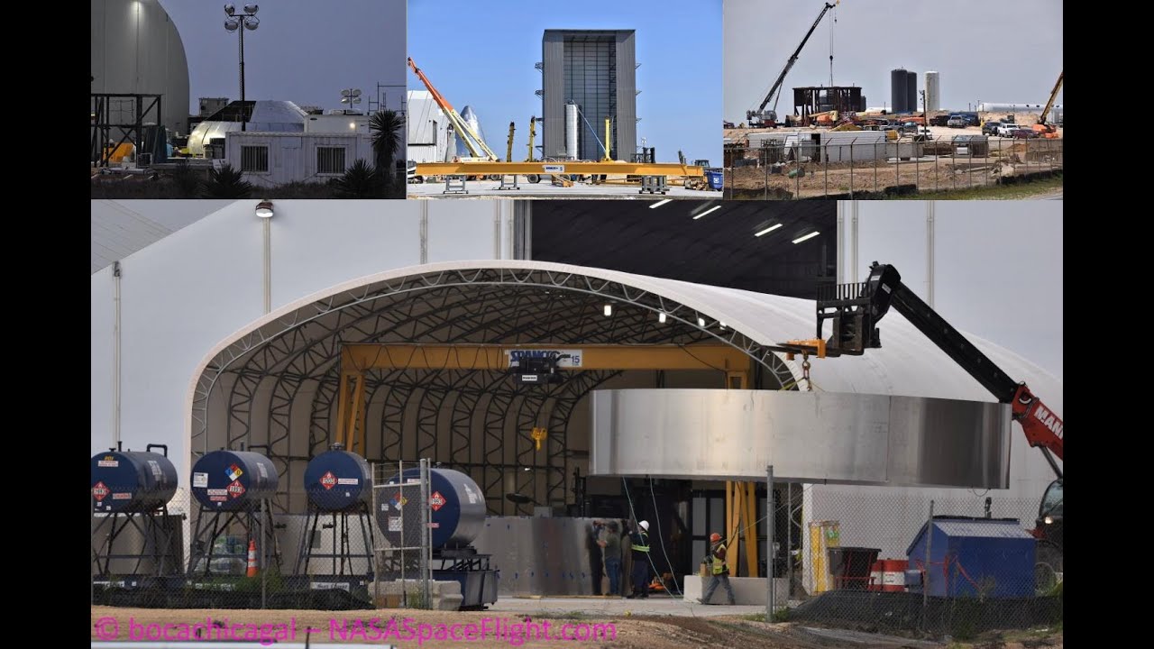 SpaceX Boca Chica - Starship SN4 rings, SN3 preps, Launch Site readiness