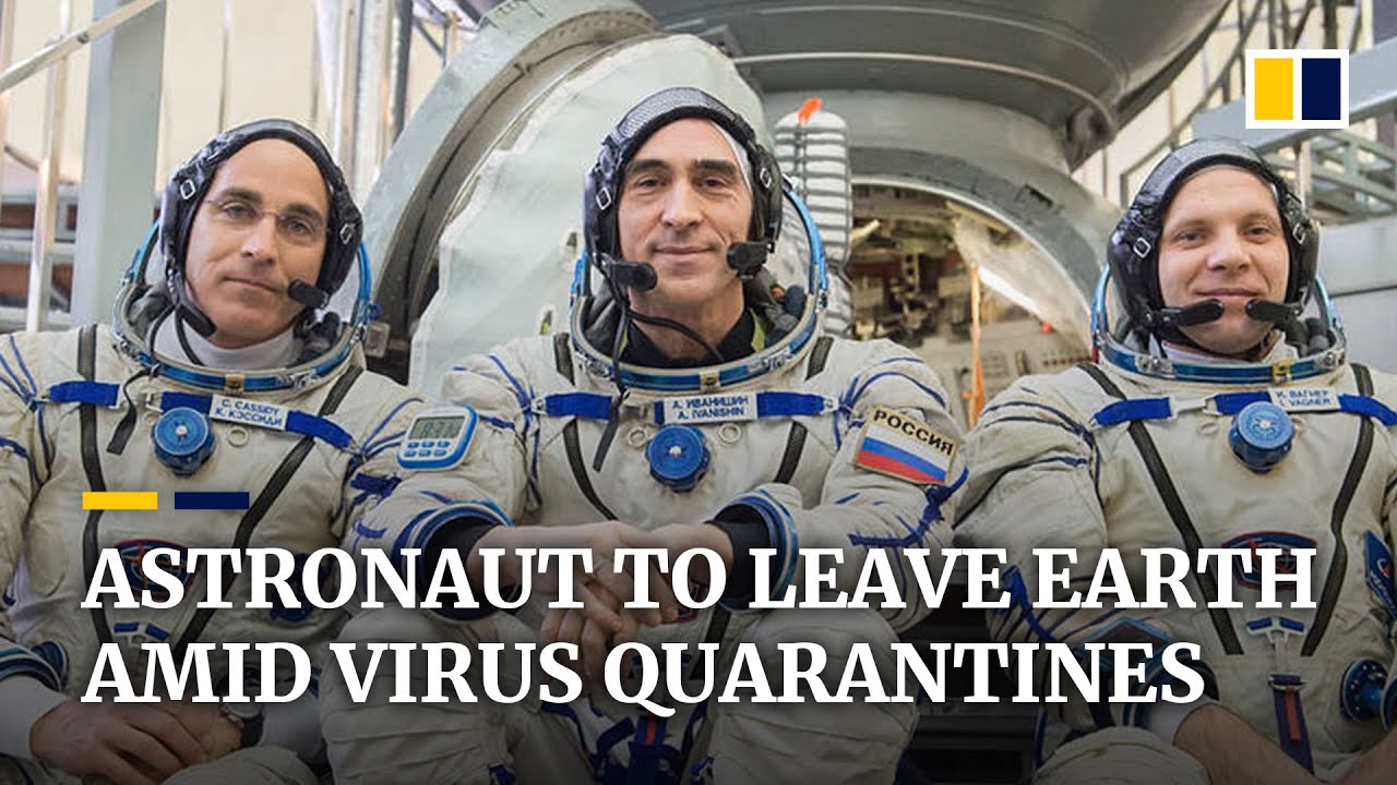 Where are you during the coronavirus pandemic? This Nasa astronaut is about to leave earth