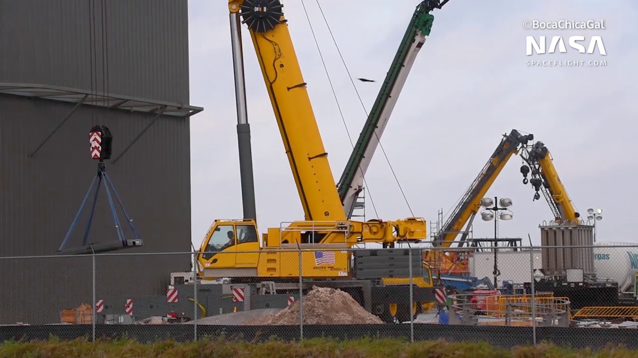 SpaceX Boca Chica - Launch site preps underway as Starship SN3 nears completion