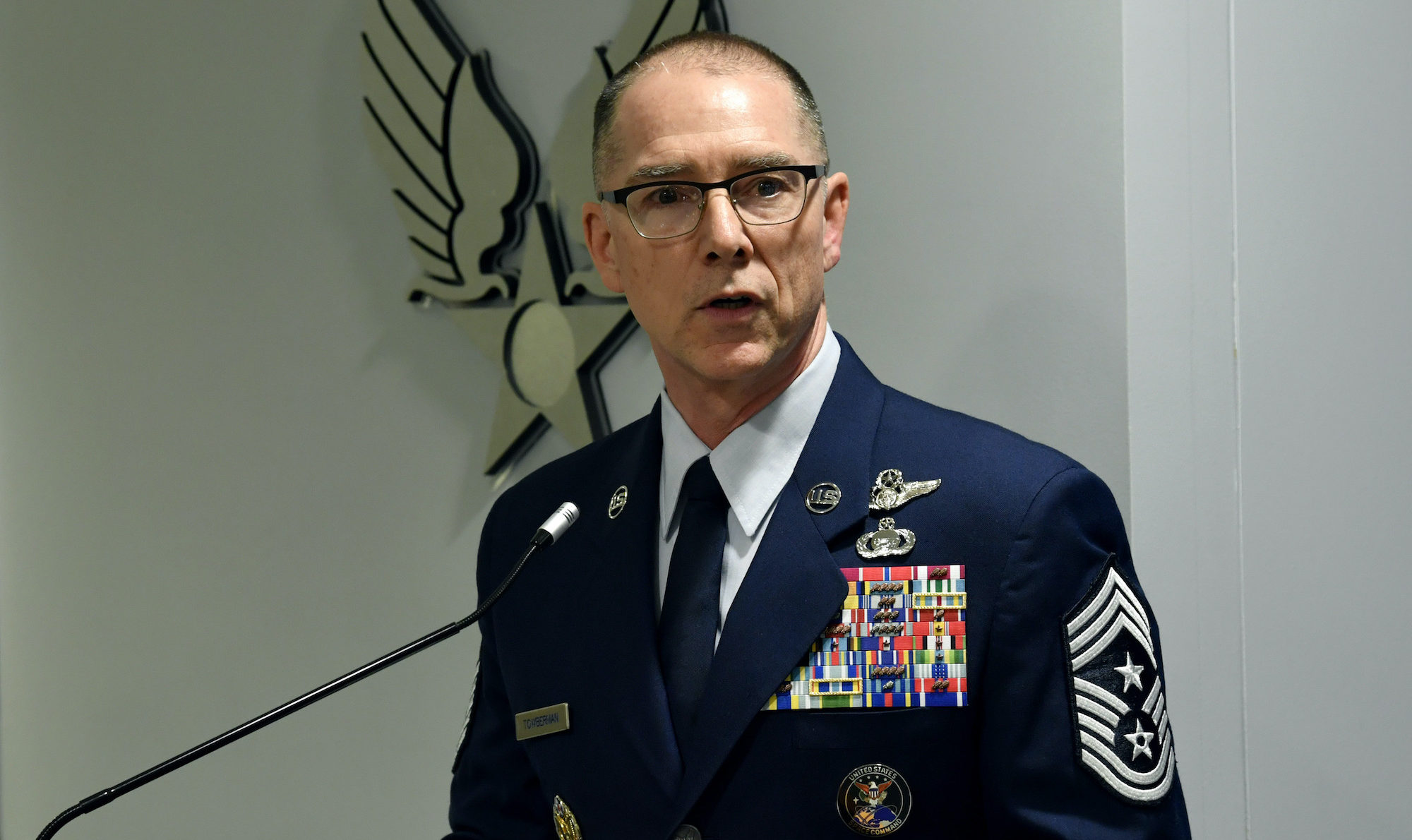 Top enlisted leader Towberman to officially join the U.S. Space Force