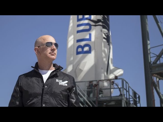 Amazon's Bezos sees a future where most humans live in space