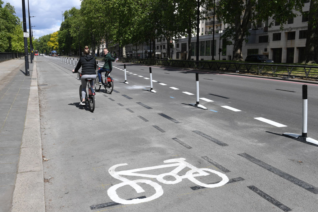 Car-free zones launching in London as social-distancing measures herald a radical change in travel