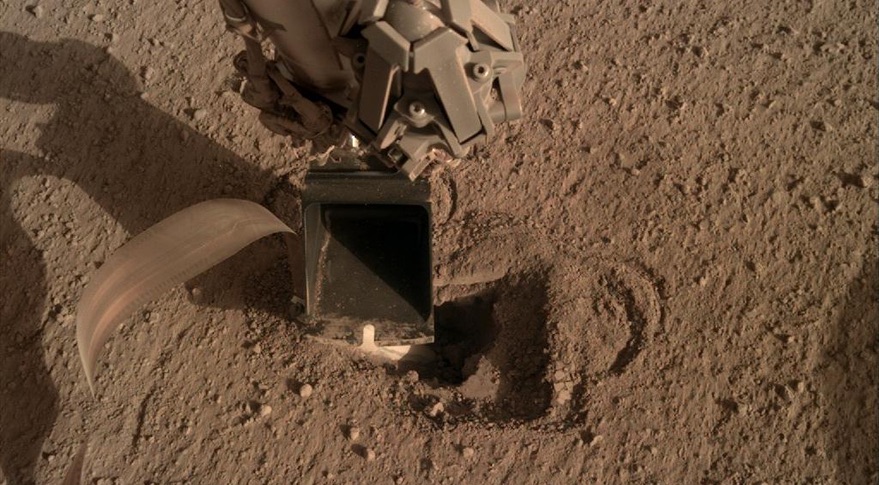 InSight mole making slow progress into Martian surface