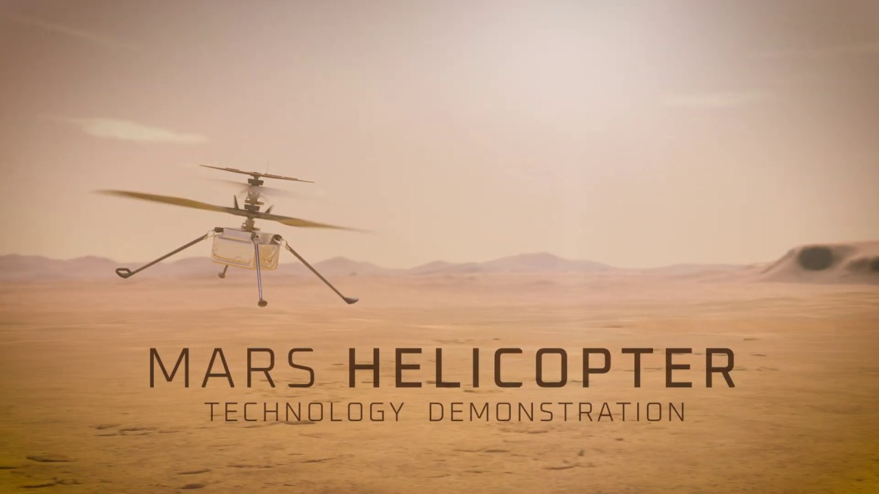 NASAs Mars Helicopter, Ingenuity (UHD Trailer)