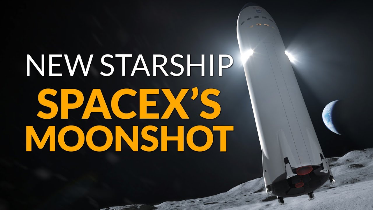 SpaceX Starship Design for Lunar Lander, Starship Development,  Starlink's VisorSat & Hubble's 30th