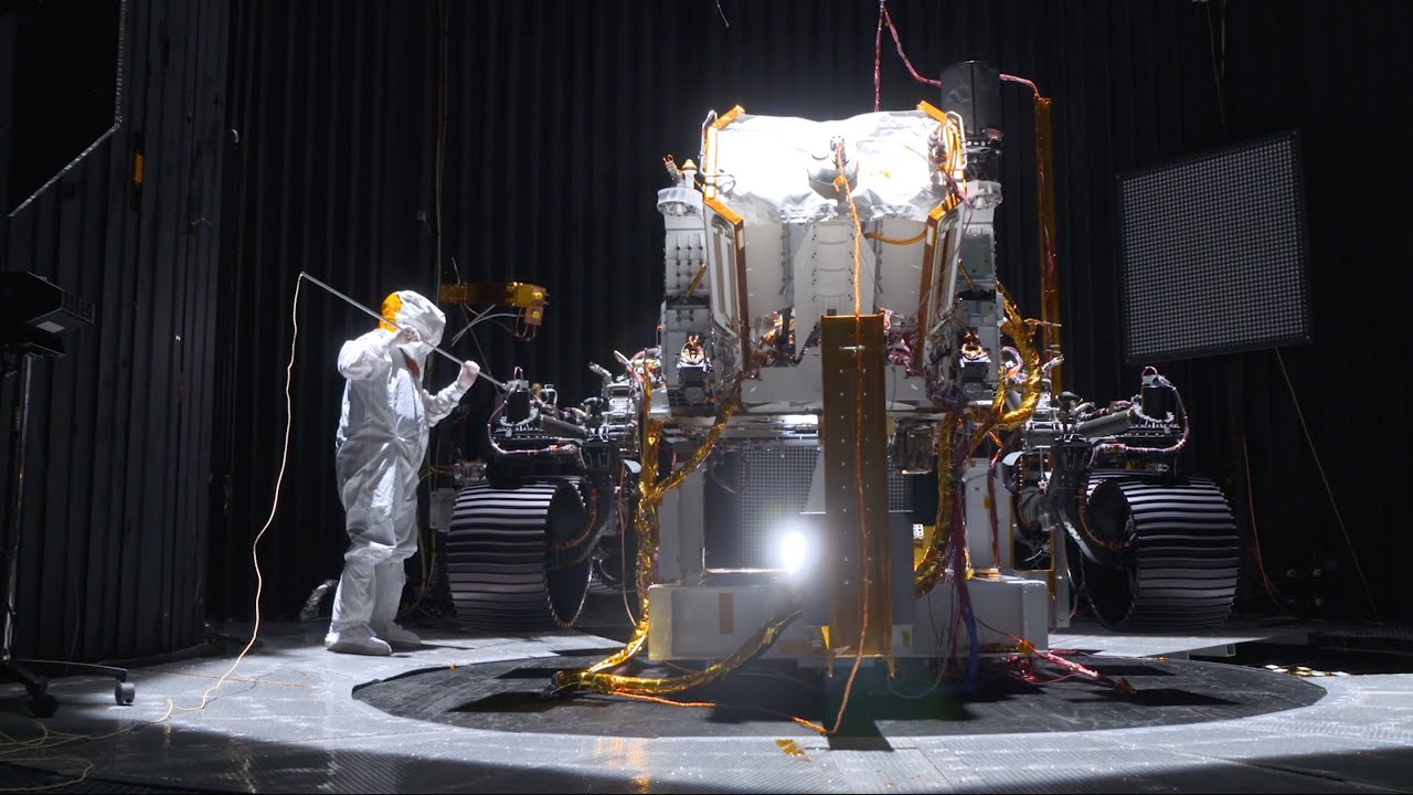 Shake, Rattle and Roll: Testing NASAs Mars 2020 Perseverance Rover