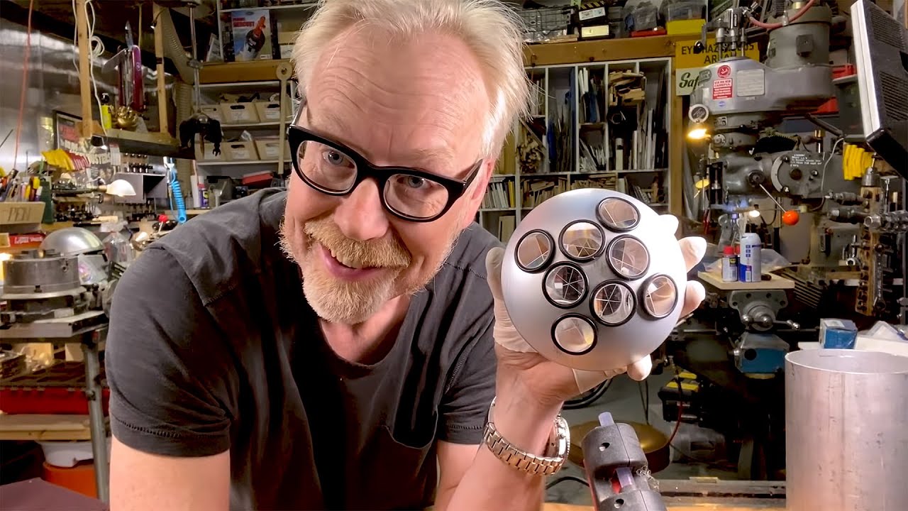 Adam Savage's One Day Builds: NASA Retro-Reflector Replica!