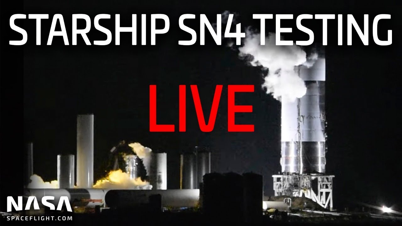 Replay: Starship SN4 testing from SpaceX's Boca Chica launch site