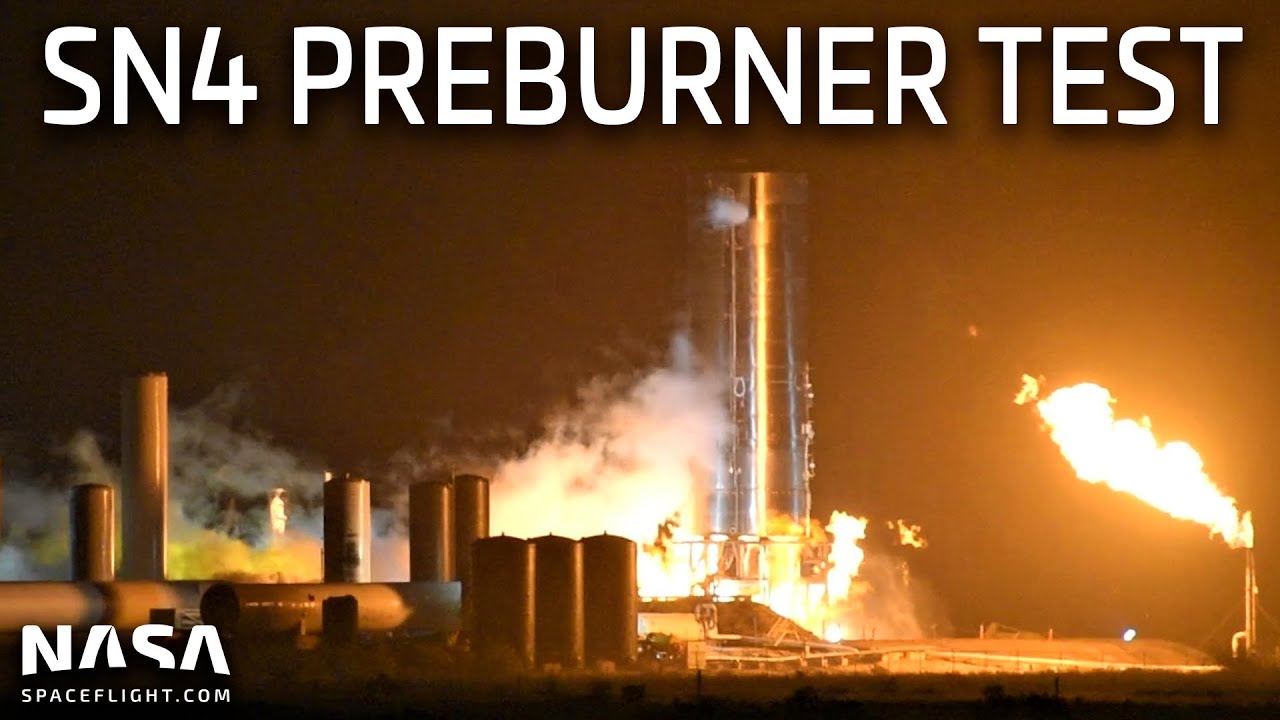 SpaceX Boca Chica - Starship SN4 Preburner Test. SN5 Stacking. SN6 Bulkhead