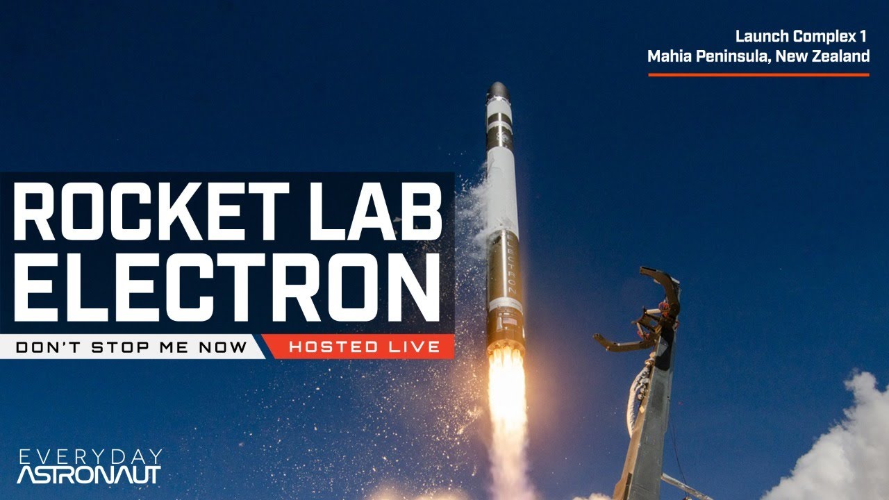 Watch Rocket Lab launch their awesome Electron Rocket for NASA / NRO / RAAF