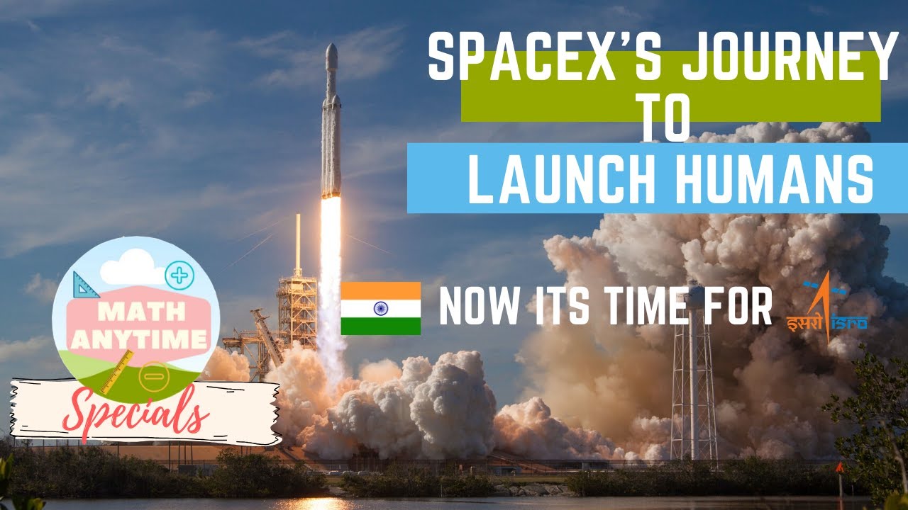 SpaceX's Journey to launch humans in space #spacex #isro #gaganyan