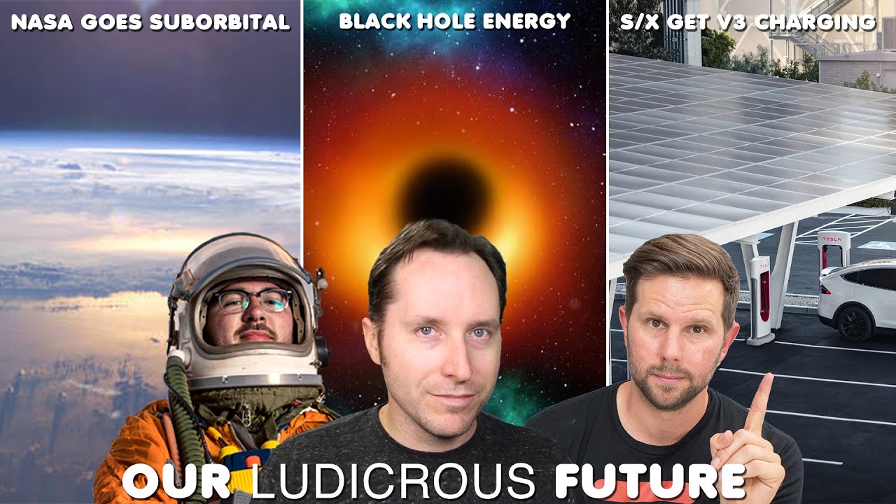 NASA Goes Sub-Orbital, Black Hole Energy Experiments, and Tesla S/X Get V3 Charging - Ep 90