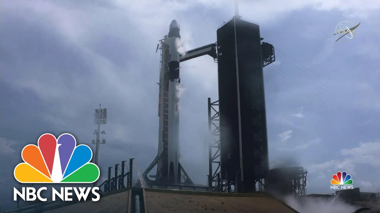 NASA and SpaceX Launch Historic Mission To Space Station | NBC Nightly News