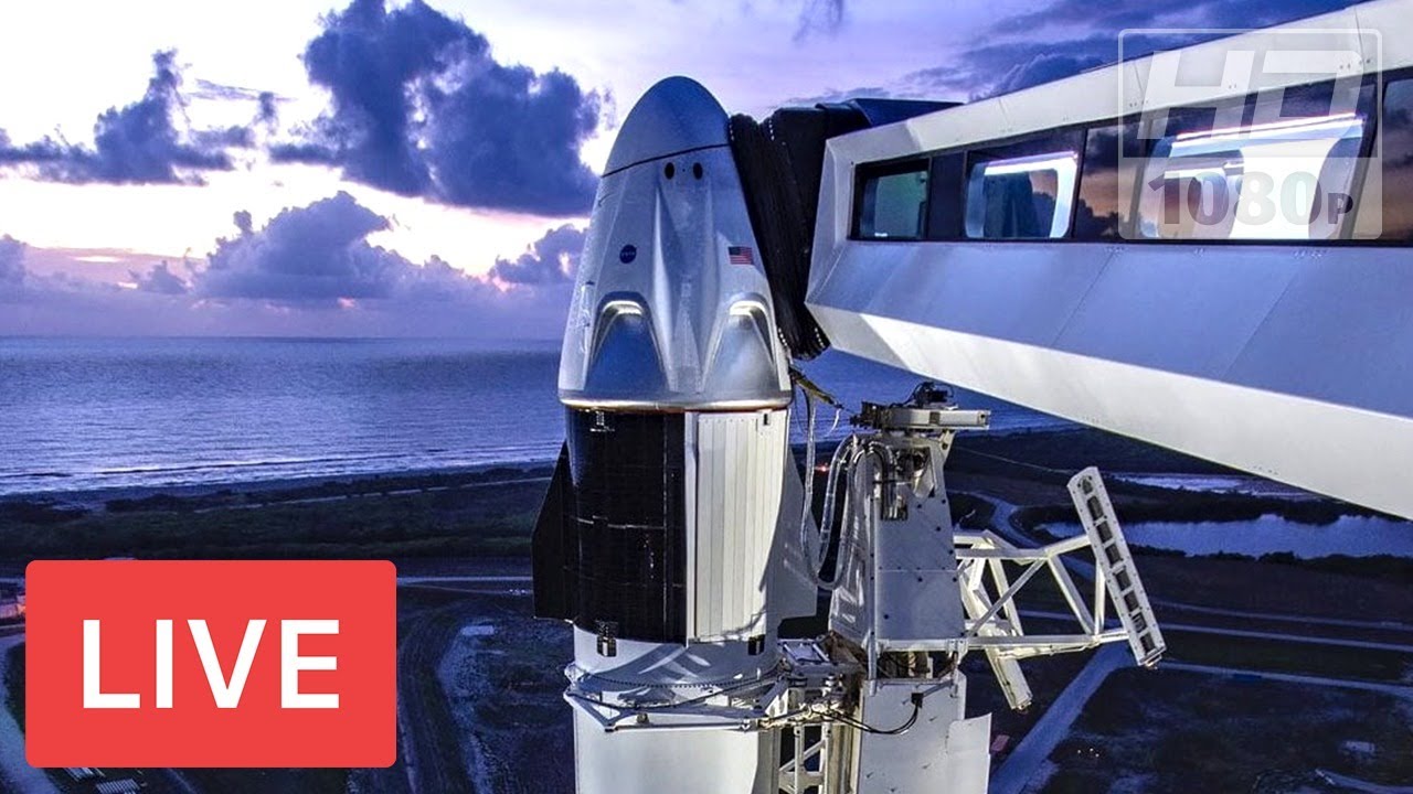 WATCH NOW: SpaceX's 1st astronaut mission! Crew Dragon #DM2 launch from historic NASA pad @Replay