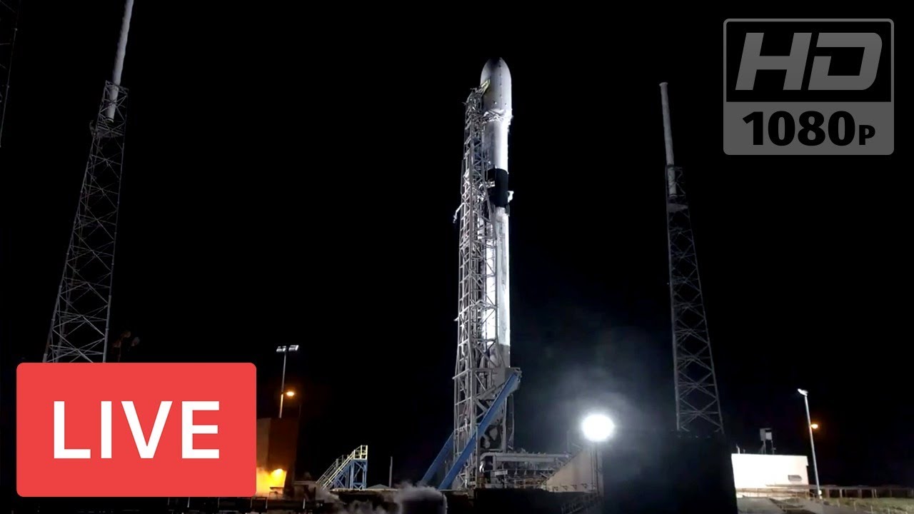 WATCH NOW: SpaceX to Launch Starlink Falcon 9 #InternetCommunicationSatellites @Replay