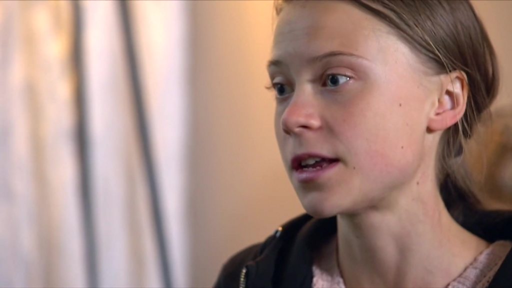 Greta Thunberg: Climate change 'as urgent' as coronavirus