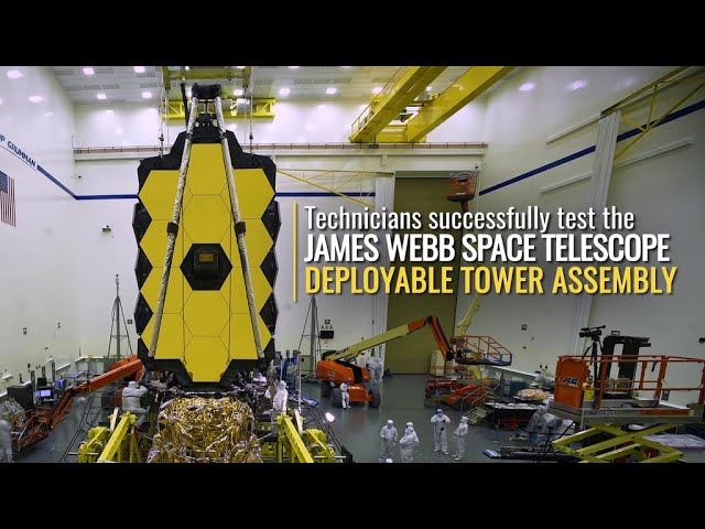Tower Extension Test a Success for NASAs James Webb Space Telescope