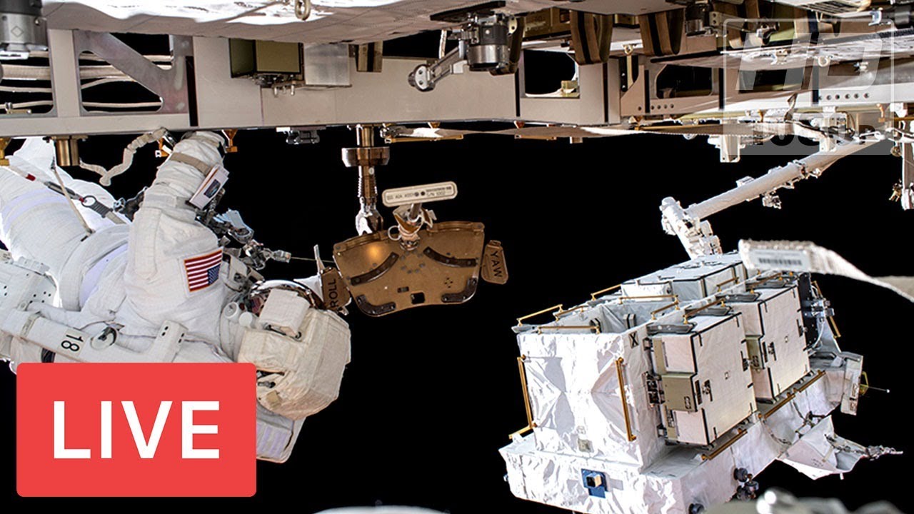 WATCH: NASA Astronauts Spacewalk #BatteryReplacement #InternationalSpaceStation @replay