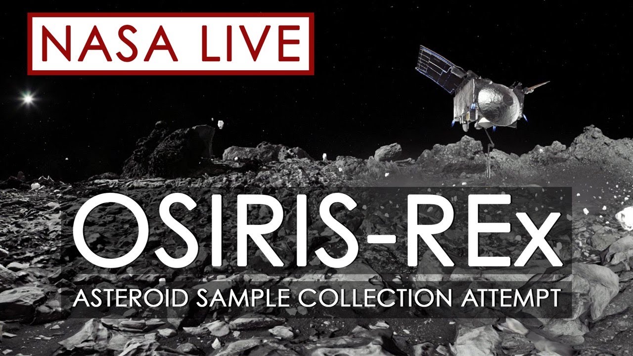 Watch NASA's OSIRIS-REx Spacecraft Attempt to Capture a Sample of Asteroid Bennu
