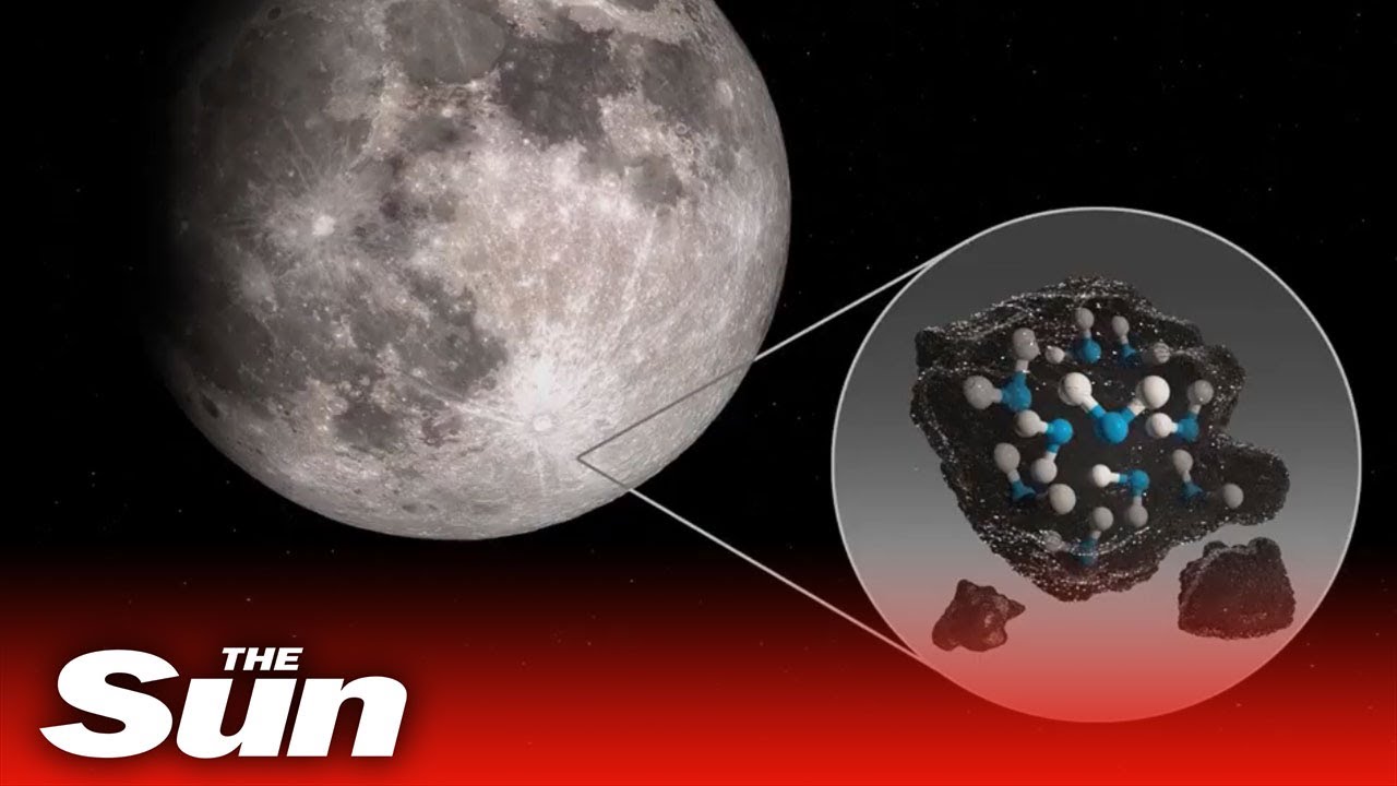 NASA announce water on the Moon's surface discovery