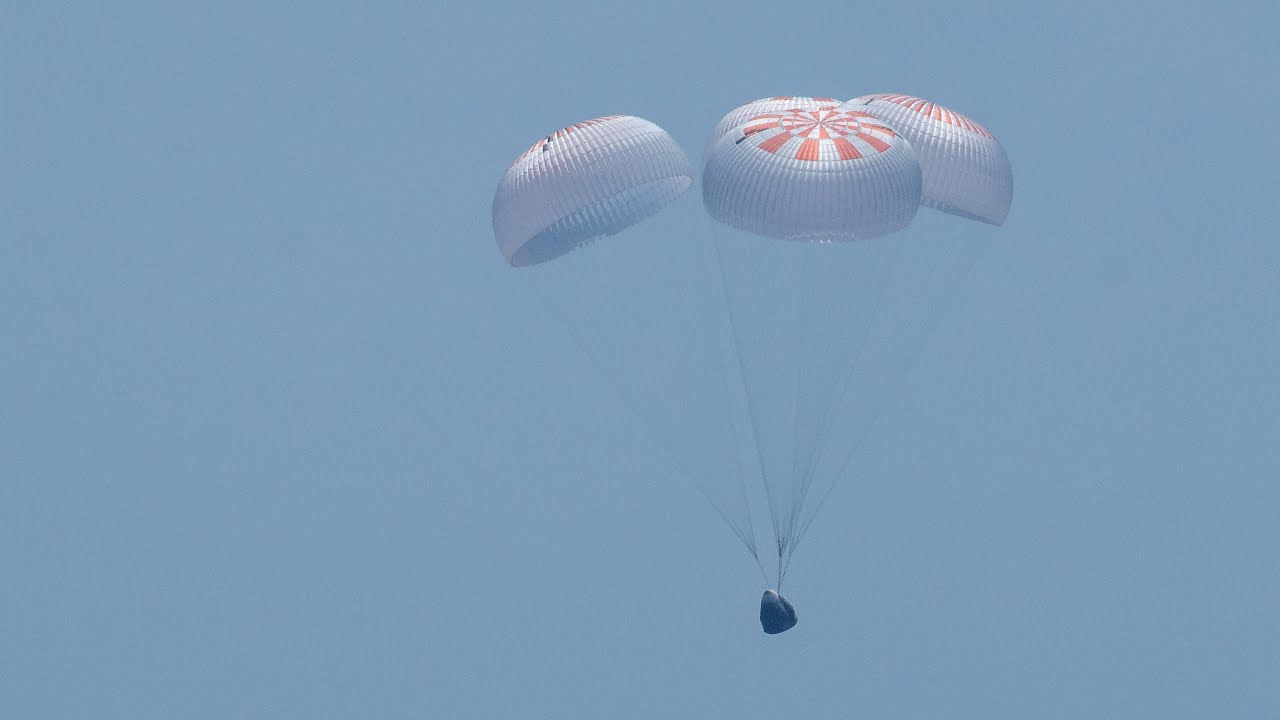 Crew Demo-2 Splashdown