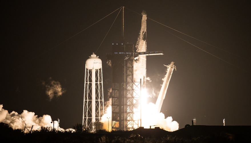 SpaceX launches first operational Crew Dragon mission to ISS