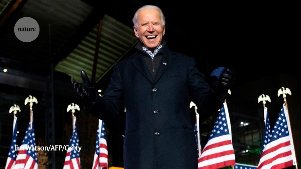 Scientists relieved as Joe Biden wins tight US presidential election