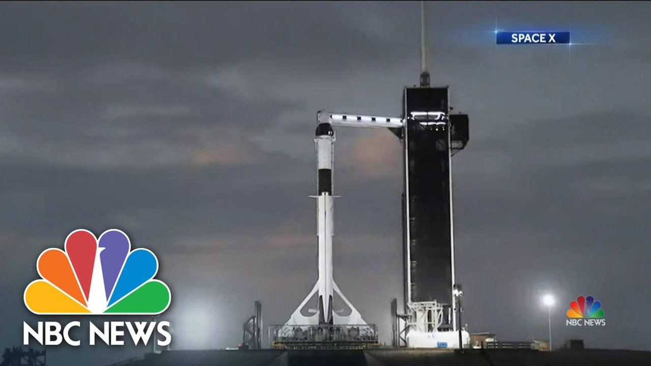 SpaceXs Falcon 9 Prepares For Blast Off | NBC Nightly News