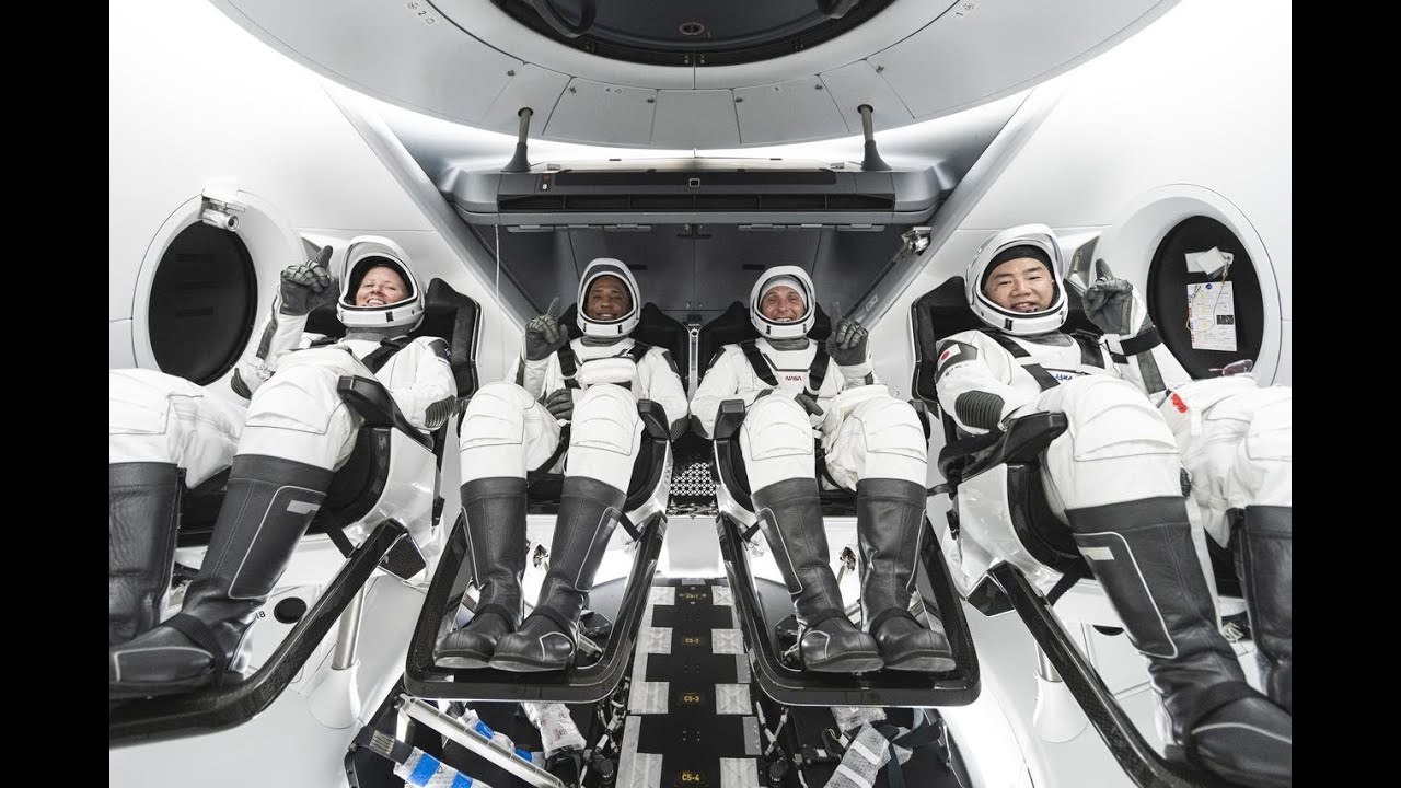 Live from Space: Video Inside the SpaceX's Dragon Resilience Spacecraft