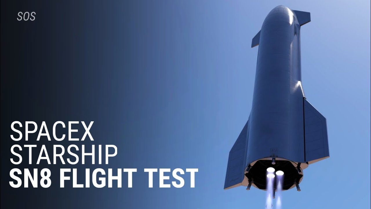 Spacex Starship SN8's  Belly Flop Maneuver