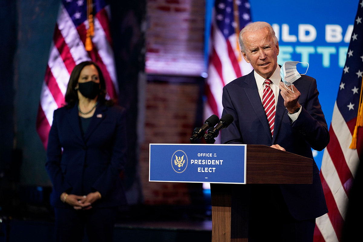 US president-elect Joe Biden set to put science centre stage - Physics World